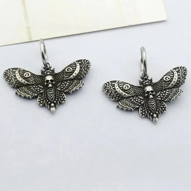 PELO Vintage Moth Earrings